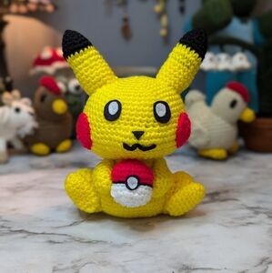 Crochet Pikachu Plushie